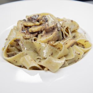 Truffle and Mushroom Pappardelle